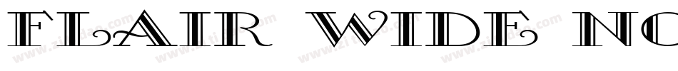 Flair Wide Normal字体转换